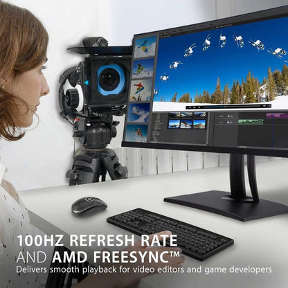 Moniteur LED incurvé ViewSonic ColorPro VP3481a de 34 pouces UWQHD - 21:9 VP3481a