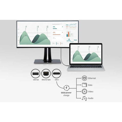 Moniteur LED incurvé ViewSonic ColorPro VP3481a de 34 pouces UWQHD - 21:9 VP3481a