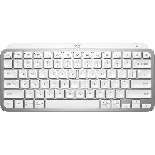 Mini-clavier Logitech MX Keys (gris pâle) 920-010473