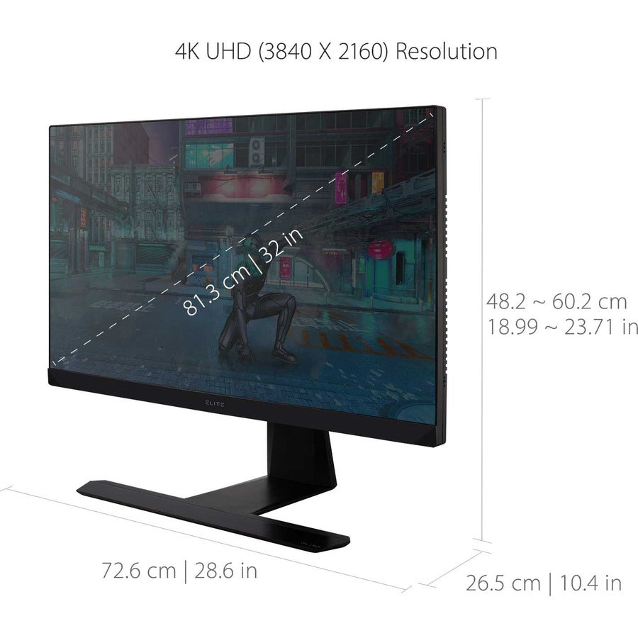 Écran Viewsonic 32", panneau IPS, résolution 3840 x 2160 XG321UG