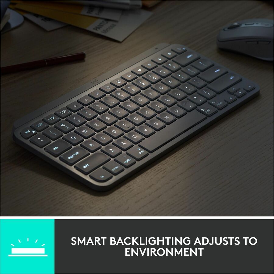 Clavier Logitech MX Keys Mini pour entreprise (graphite) 920-010594