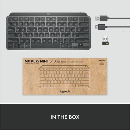 Clavier Logitech MX Keys Mini pour entreprise (graphite) 920-010594