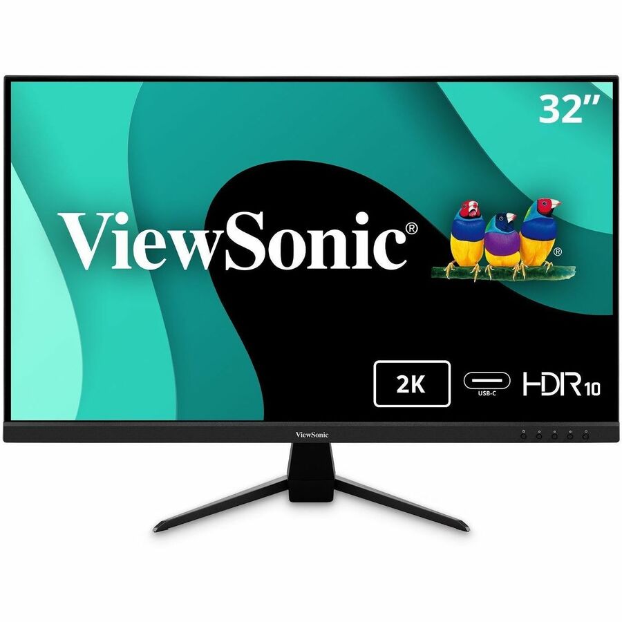 Moniteur LED WQHD 32" ViewSonic VX3267U-2K - 16:9 - Noir VX3267U-2K