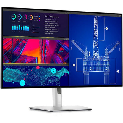 Moniteur LCD Dell UltraSharp U2723QE 27" 4K UHD - 16:9 - Noir, Argent DELL-U2723QE