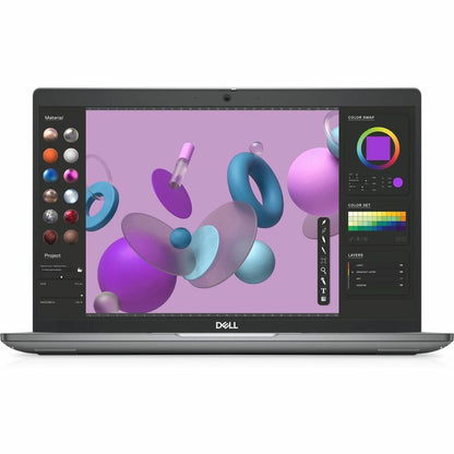 Station de travail mobile Dell Precision 3000 3480 14" - Full HD - Intel Core i5 13e génération i5-1350P - Technologie vPro - 16 Go - SSD 512 Go - Clavier anglais (États-Unis) - Gris Titane G8KR1