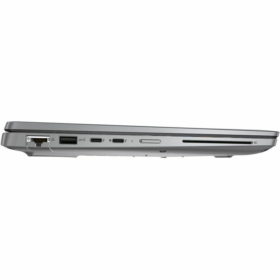 Station de travail mobile Dell Precision 3000 3480 14" - Full HD - Intel Core i5 13e génération i5-1350P - Technologie vPro - 16 Go - SSD 512 Go - Clavier anglais (États-Unis) - Gris Titane G8KR1