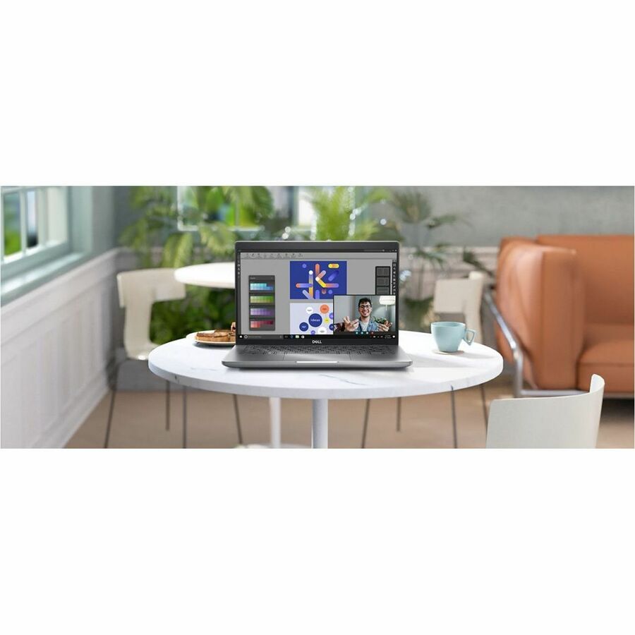 Station de travail mobile Dell Precision 3000 3480 14" - Full HD - Intel Core i5 13e génération i5-1350P - Technologie vPro - 16 Go - SSD 512 Go - Clavier anglais (États-Unis) - Gris Titane G8KR1