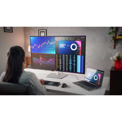 Moniteur LCD Dell UltraSharp U4323QE 43" 4K UHD - 16:9 - Argent DELL-U4323QE