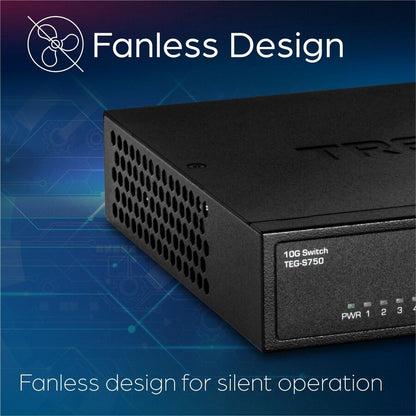 Commutateur 10G à 5 ports TRENDnet TEG-S750