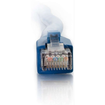Câble Ethernet blindé Cat6 de 100 pieds C2G - Câble de raccordement réseau Cat 6 - Bleu 43169