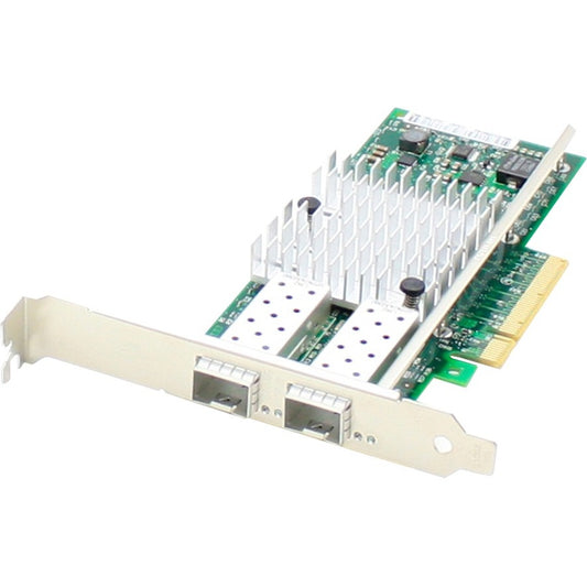 Carte réseau Ethernet 10 Gigabit AddOn avec 2 emplacements SFP+ ouverts PCIe x8 ADD-PCIE-2SFP+