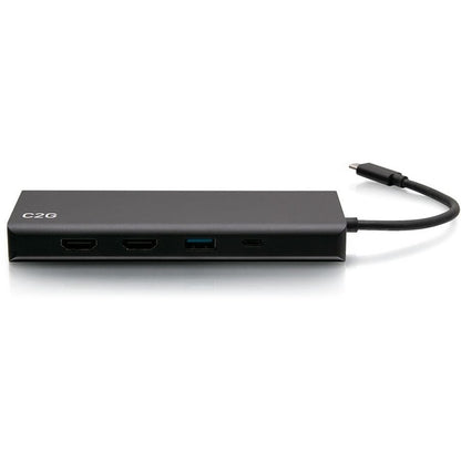 C2G USB C Dual Monitor Laptop Docking Station - HDMI, Ethernet, USB - 60W Power Delivery C2G54488