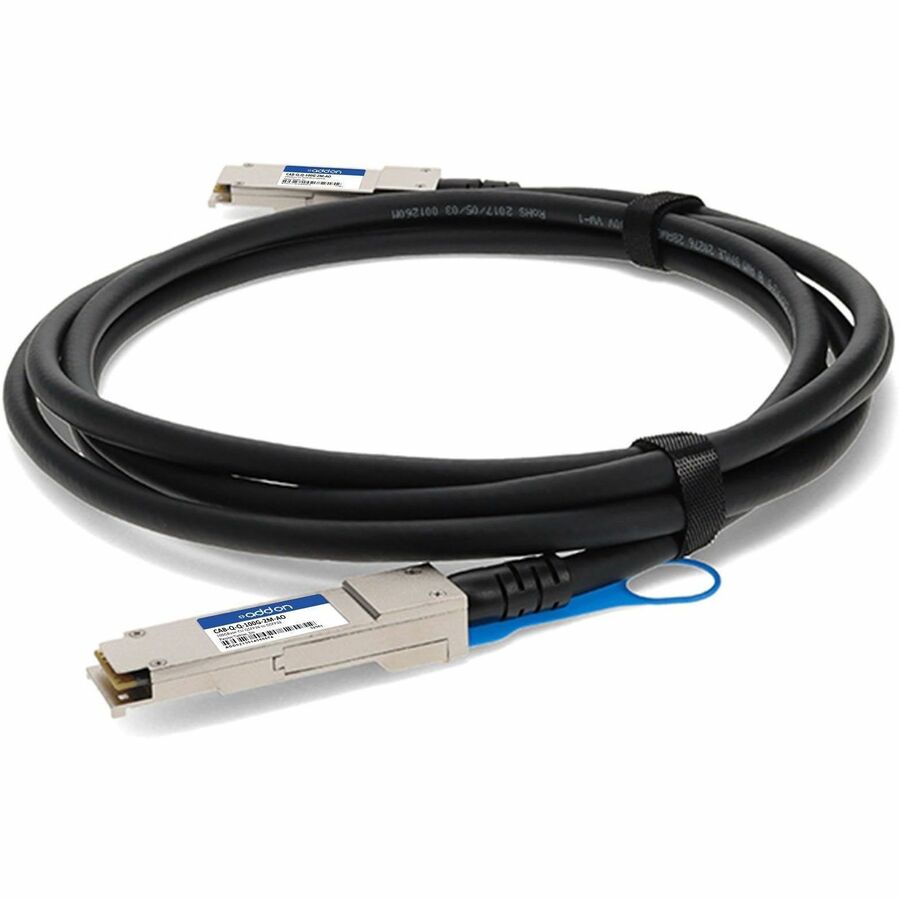 Câble réseau QSFP28 AddOn CAB-QQ-100G-2M-AO CABQQ100G2MAO