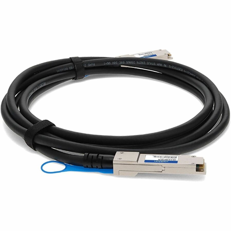 Câble réseau QSFP28 AddOn CAB-QQ-100G-2M-AO CABQQ100G2MAO