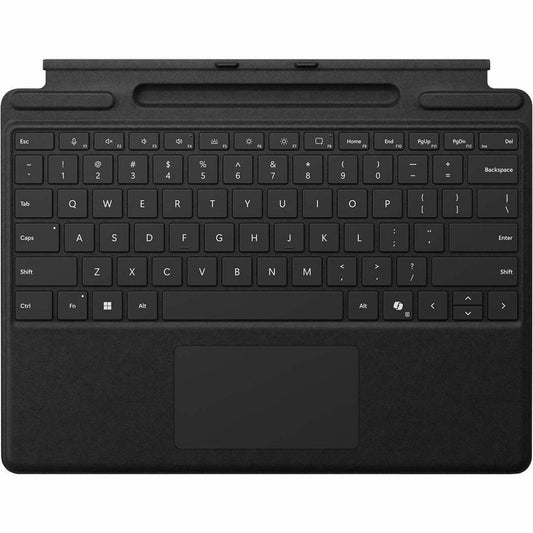 Étui clavier/housse Microsoft pour tablette Microsoft Surface Pro 9, Surface Pro 8, Surface Pro 10, Surface Pro 11 - Noir 8XB-00162