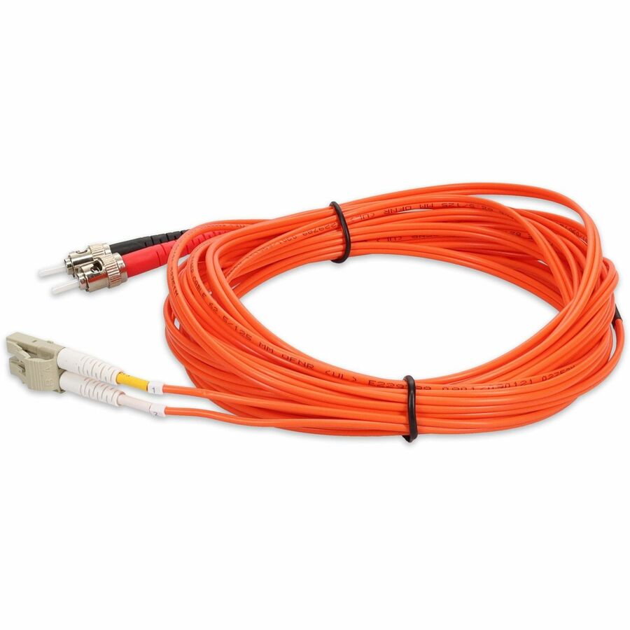 Câble réseau duplex à fibre optique AddOn ADD-ST-LC-3M6MMF