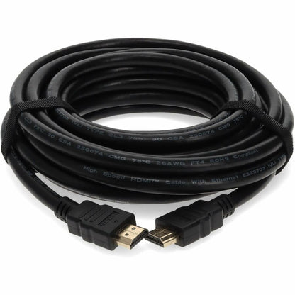Câble HDMI 1.4 haute vitesse AddOn Bulk 5 Pack 50 pieds avec Ethernet - M/M HDMIHSMM50-5PK