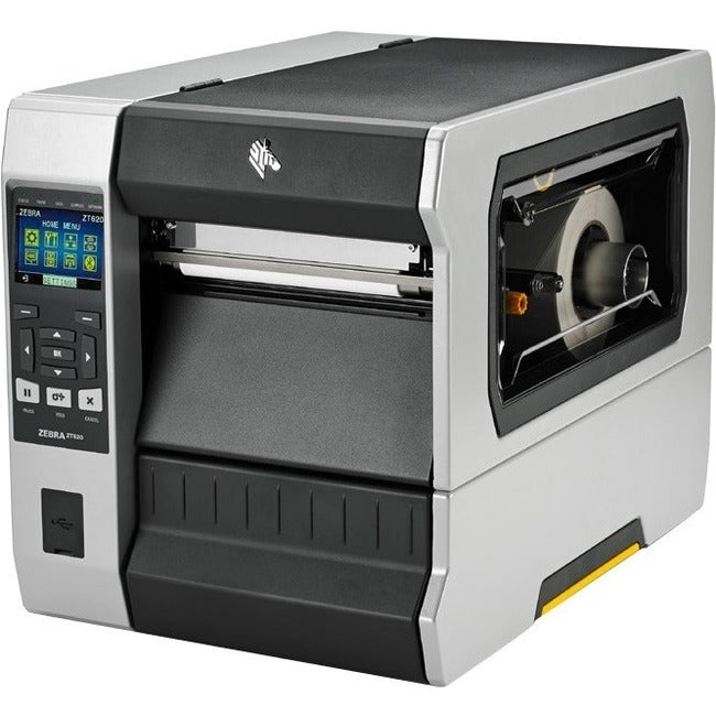 Imprimante industrielle à transfert thermique direct/thermique Zebra ZT620 - Monochrome - Impression d'étiquettes - USB - Série - Bluetooth ZT62062-T110100Z