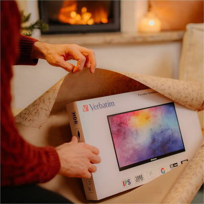 Écran tactile LED Verbatim PMT-15 de 16 pouces - 16:9 - 6 ms 49592