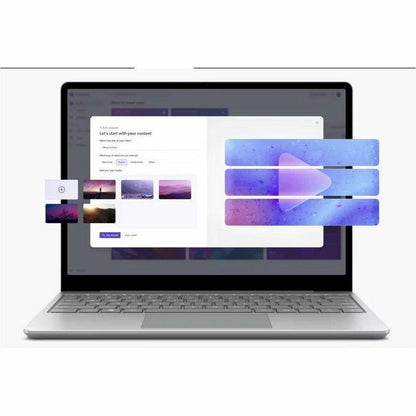 Ordinateur portable Microsoft Surface Laptop Go 3 12,4" à écran tactile - Intel Core i5 - 16 Go - SSD 512 Go - Clavier anglais, français - Platinum XLF-00002