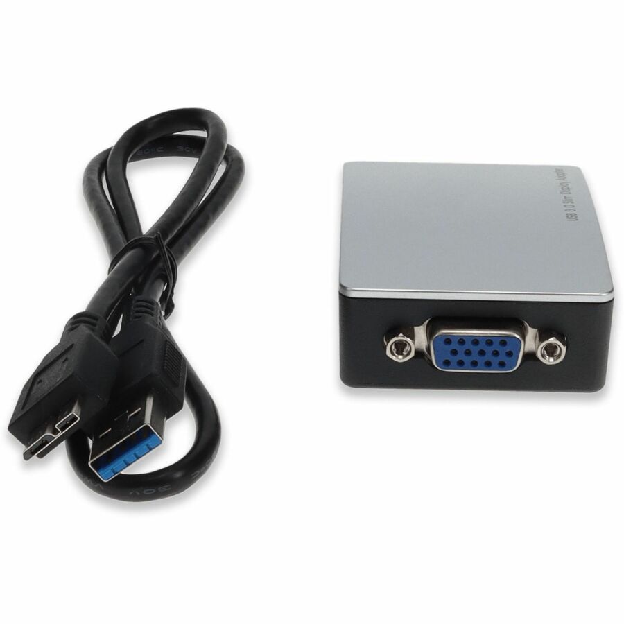 AddOn USB 3.0 Male to VGA Female White Adapter USB302VGA