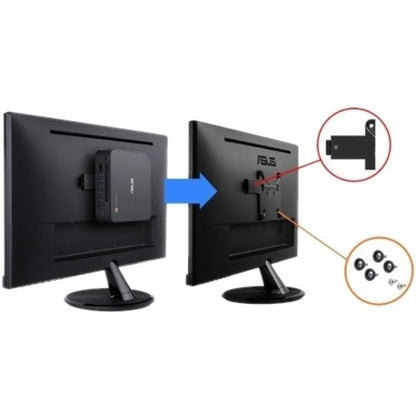 Asus Chromebox 4 CHROMEBOX4-G7068UN Chromebox - Intel Core i7 10e génération i7-10510U - 16 Go - SSD 256 Go - Mini PC - Gun Metal 90MS0252-M00450