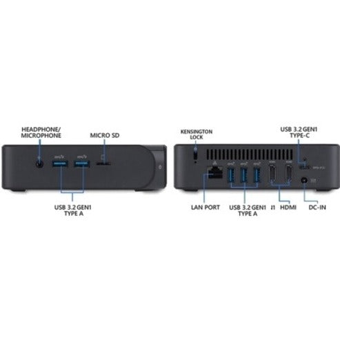 Asus Chromebox 4 CHROMEBOX4-G7068UN Chromebox - Intel Core i7 10e génération i7-10510U - 16 Go - SSD 256 Go - Mini PC - Gun Metal 90MS0252-M00450