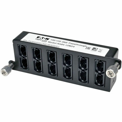 Tripp Lite 100Gb / 120Gb Pass-Through Cassette 12 24-Fiber MTP / MPO N484-12M24