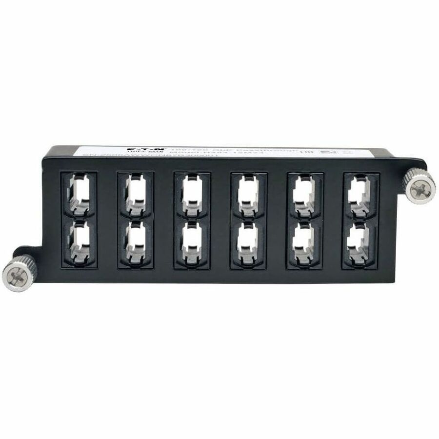 Tripp Lite 100Gb / 120Gb Pass-Through Cassette 12 24-Fiber MTP / MPO N484-12M24