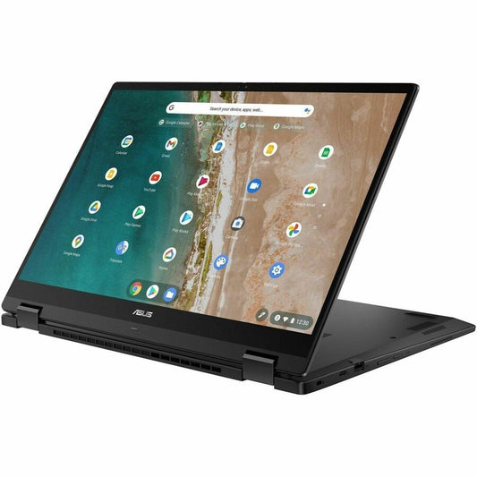 Asus Chromebook Flip CX5 CX5601FBA-DS51T-CB Chromebook convertible 2 en 1 tactile 16" - WUXGA - Intel Core i5 12e génération i5-1235U - 16 Go - SSD 512 Go - Clavier anglais, français - Gris minéral CX5601FBA-DS51T-CB