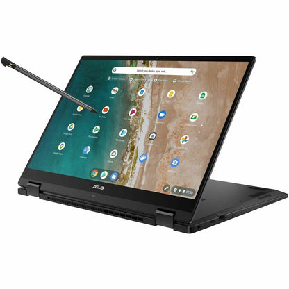 Asus Chromebook Flip CX5 CX5601FBA-DS51T-CB Chromebook convertible 2 en 1 tactile 16" - WUXGA - Intel Core i5 12e génération i5-1235U - 16 Go - SSD 512 Go - Clavier anglais, français - Gris minéral CX5601FBA-DS51T-CB