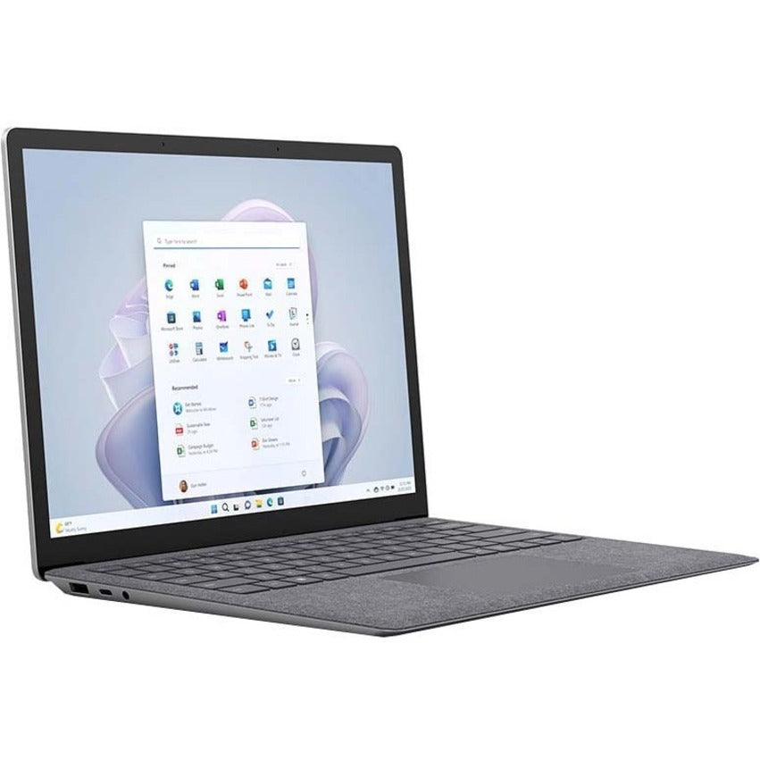 Ordinateur portable Microsoft Surface Laptop 5 13,5" à écran tactile - Intel Core i5 - Plateforme Intel Evo - 8 Go - SSD 512 Go - Clavier anglais, français - Platinum R1T-00002