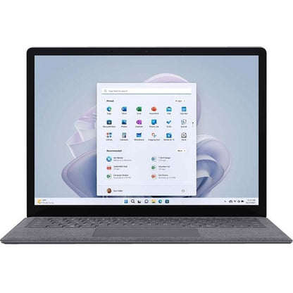 Ordinateur portable Microsoft Surface Laptop 5 13,5" à écran tactile - Intel Core i5 - Plateforme Intel Evo - 8 Go - SSD 512 Go - Clavier anglais, français - Platinum R1T-00002