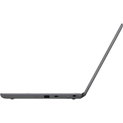 Asus Chromebook Flip CR1 CR1100FKA-BP0074 Chromebook convertible 2 en 1 à écran tactile 11,6" - HD - Intel Celeron N4500 - 8 Go - Mémoire flash 64 Go - Gris foncé CR1100FKA-BP0074