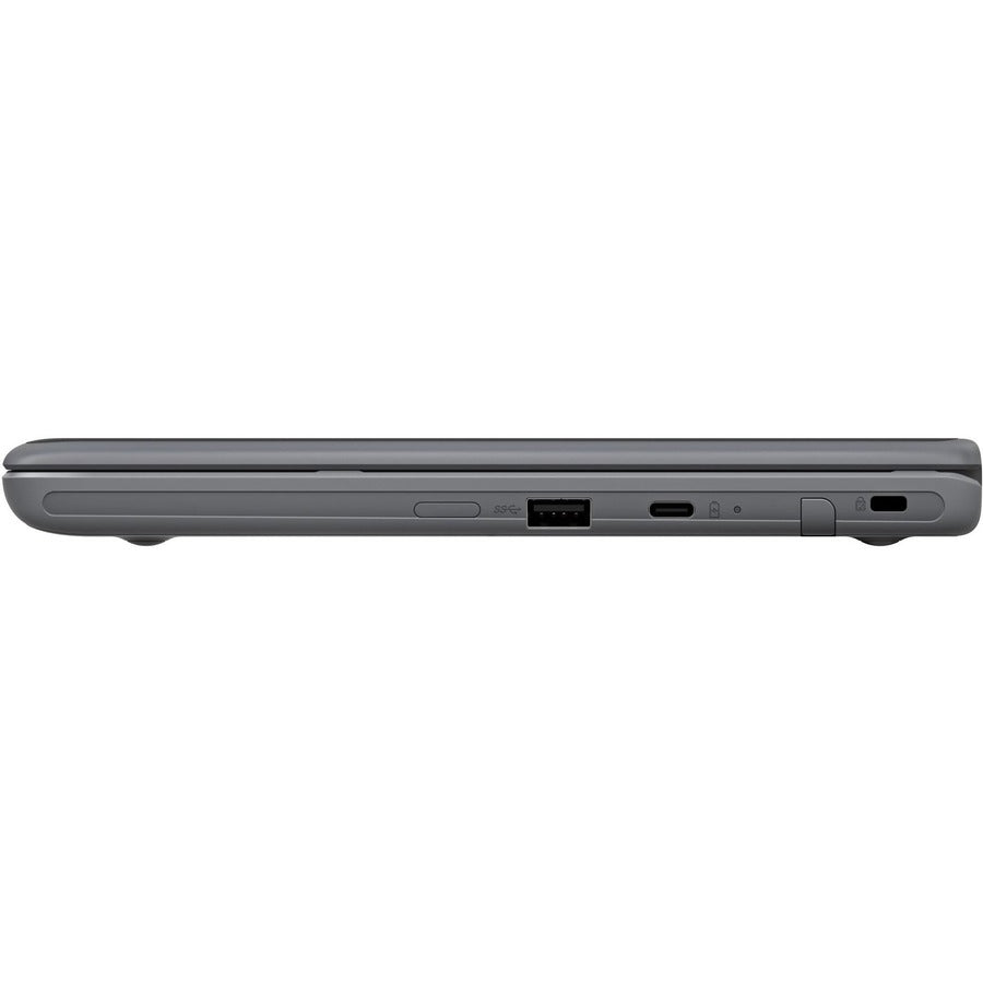 Asus Chromebook Flip CR1 CR1100FKA-BP0074 Chromebook convertible 2 en 1 à écran tactile 11,6" - HD - Intel Celeron N4500 - 8 Go - Mémoire flash 64 Go - Gris foncé CR1100FKA-BP0074