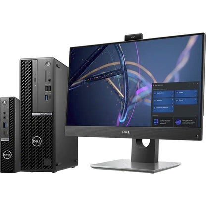 Ordinateur de bureau Dell OptiPlex 7000 - Intel Core i5 12e génération i5-12500T - Technologie vPro - 8 Go - SSD 256 Go - Micro PC - Noir HX4Y1
