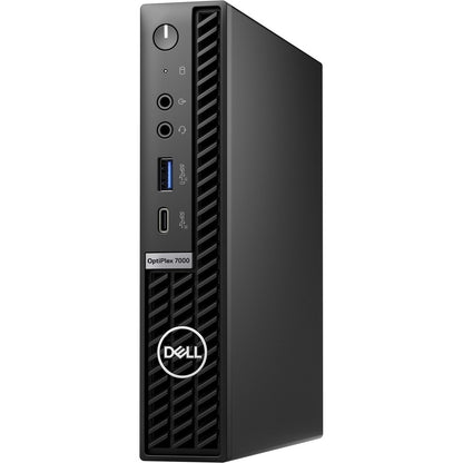 Ordinateur de bureau Dell OptiPlex 7000 - Intel Core i5 12e génération i5-12500T - Technologie vPro - 8 Go - SSD 256 Go - Micro PC - Noir HX4Y1