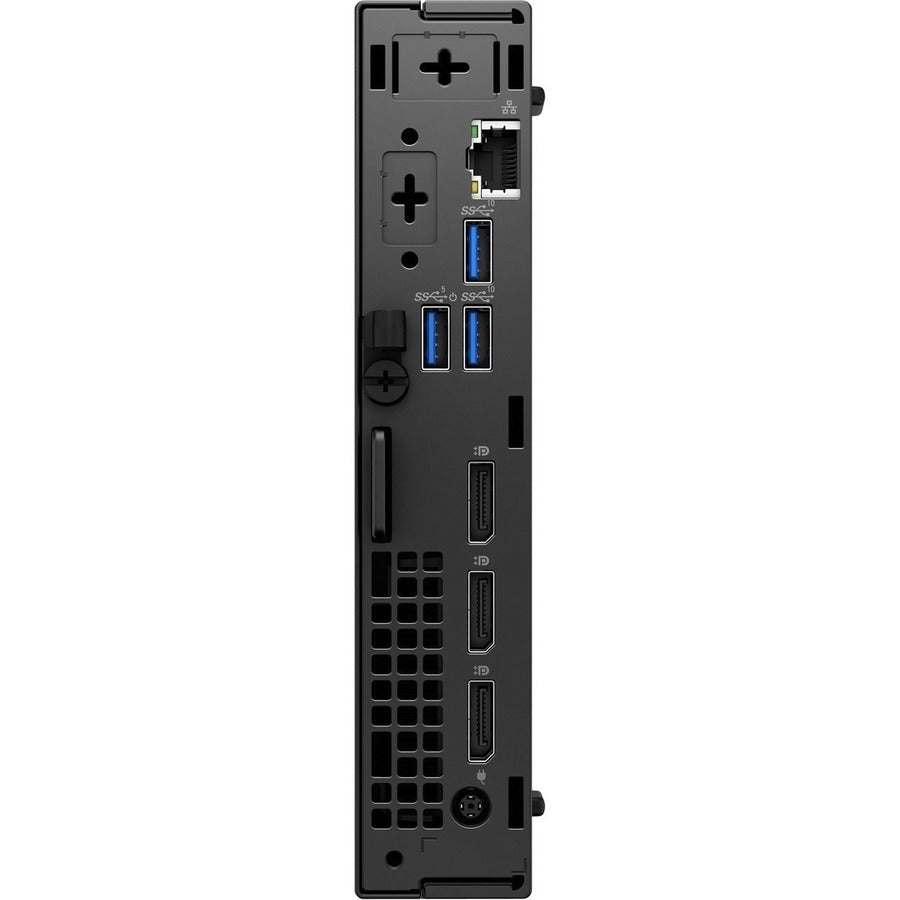 Ordinateur de bureau Dell OptiPlex 7000 - Intel Core i5 12e génération i5-12500T - Technologie vPro - 8 Go - SSD 256 Go - Micro PC - Noir HX4Y1