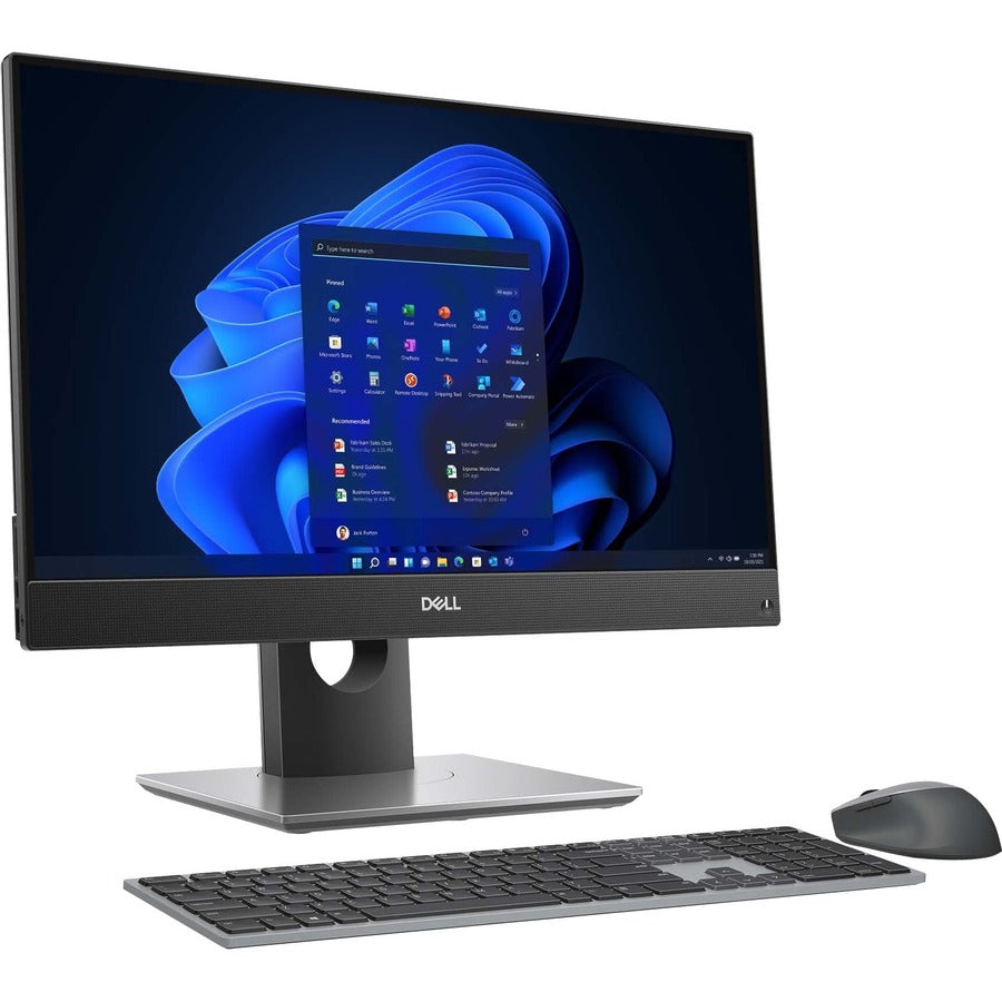 Ordinateur tout-en-un Dell OptiPlex 7000 7400 - Intel Core i7 12e génération i7-12700 - Technologie vPro - 16 Go - SSD 512 Go - 23,8" Full HD - Bureau - Noir P1C05