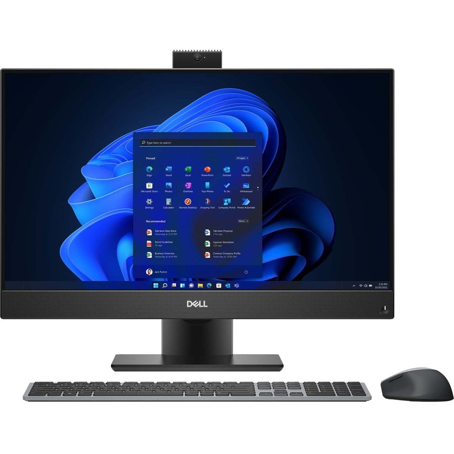 Ordinateur tout-en-un Dell OptiPlex 7000 7400 - Intel Core i7 12e génération i7-12700 - Technologie vPro - 16 Go - SSD 512 Go - 23,8" Full HD - Bureau - Noir P1C05