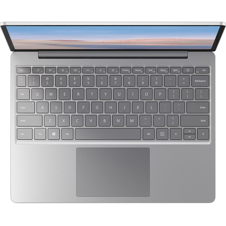 Ordinateur portable à écran tactile Microsoft Surface Laptop Go 12,4 pouces - Intel Core i5 - 4 Go - Mémoire flash 64 Go - Platinum 1ZQ-00002