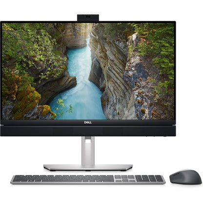 Ordinateur tout-en-un Dell OptiPlex 7000 7410 Plus - Intel Core i7 13e génération i7-13700 - Technologie vPro - 16 Go - SSD 256 Go - 23,8" Full HD - Bureau - Argent XD0XG