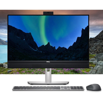 Ordinateur tout-en-un Dell OptiPlex 7000 7410 Plus - Intel Core i7 13e génération i7-13700 - Technologie vPro - 16 Go - SSD 256 Go - 23,8" Full HD - Bureau - Argent XD0XG