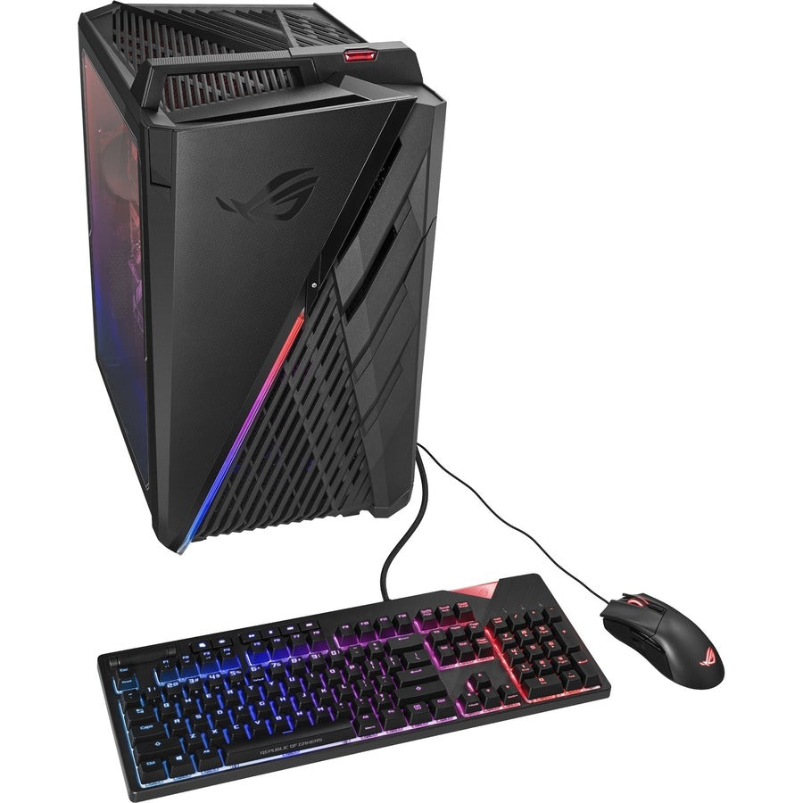Ordinateur de bureau de jeu Asus ROG Strix GA35 G35DX-DHR790 - AMD Ryzen 7 5800X - 32 Go - Disque dur 2 To - SSD 1 To - Star Black G35DX-DHR790