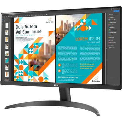 LG 24QP500-B 24" Class QHD LCD Monitor - 16:9 - Black 24QP500-B