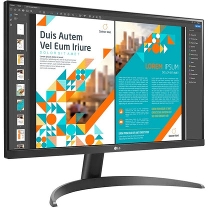 LG 24QP500-B 24" Class QHD LCD Monitor - 16:9 - Black 24QP500-B