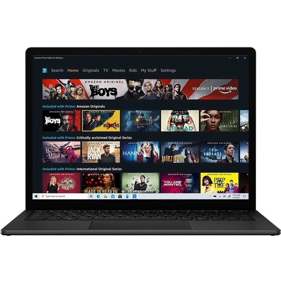 Ordinateur portable Microsoft Surface Laptop 4 13,5" à écran tactile - Intel Core i7 - 16 Go - SSD 512 Go - Noir mat LC8-00002