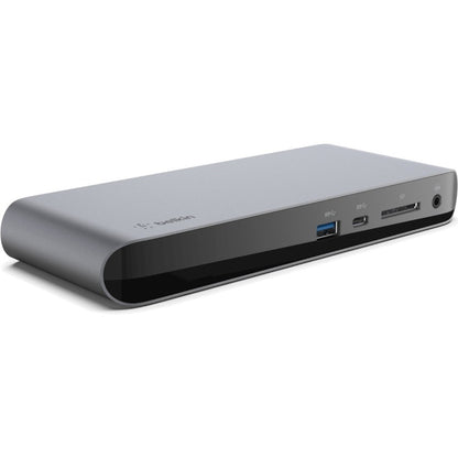 Station d'accueil pour ordinateur portable Belkin Thunderbolt 3 Dock Pro USB C pour MacOS et Windows, double 4K à 60 Hz F4U097TT