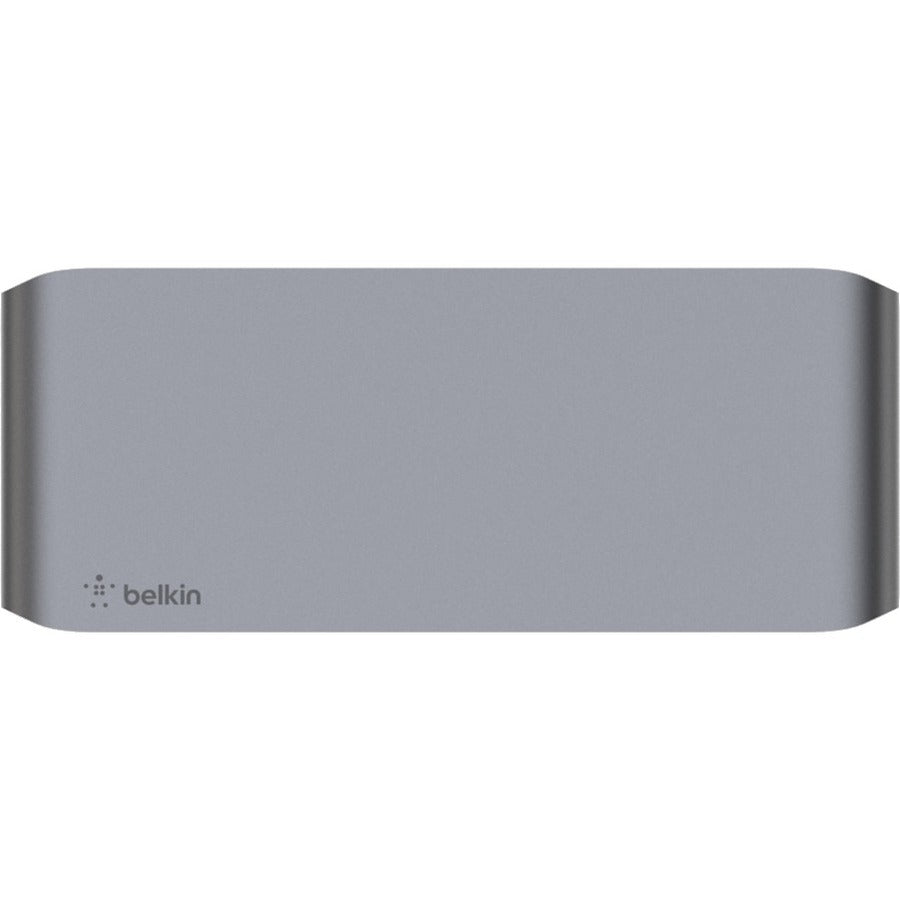 Station d'accueil pour ordinateur portable Belkin Thunderbolt 3 Dock Pro USB C pour MacOS et Windows, double 4K à 60 Hz F4U097TT