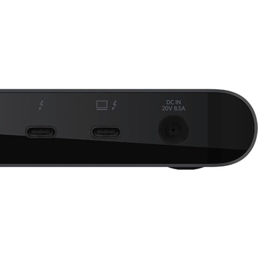 Station d'accueil pour ordinateur portable Belkin Thunderbolt 3 Dock Pro USB C pour MacOS et Windows, double 4K à 60 Hz F4U097TT